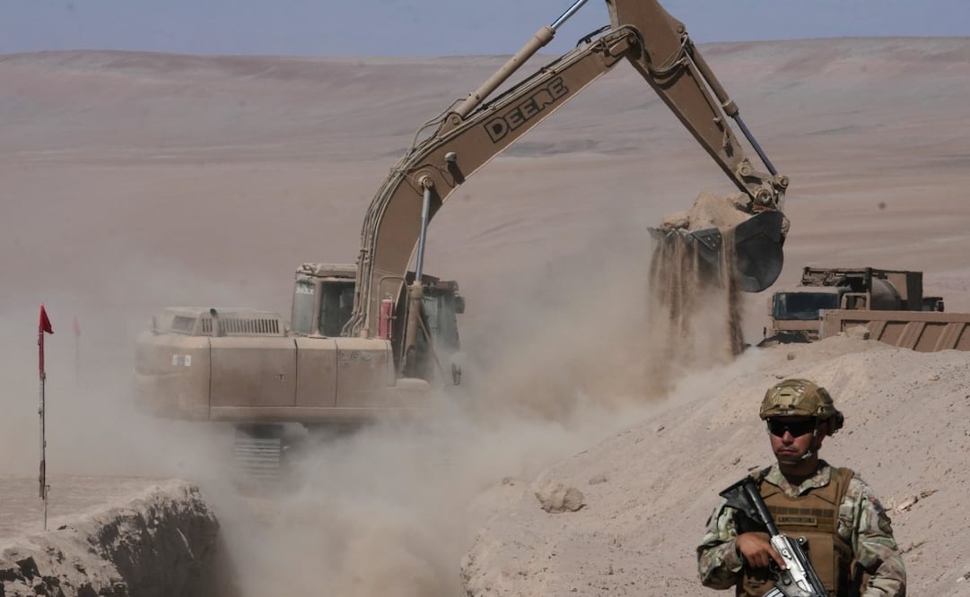 Frontera de Chile y Perú. (16/03/26) Foto: AFP