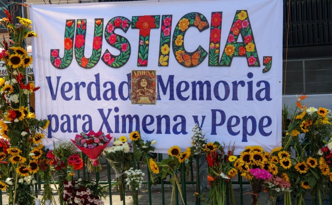 Rinden homenaje a Ximena Guzmán y José Muñoz a un año de su asesinato. Foto: Karla Guerrero