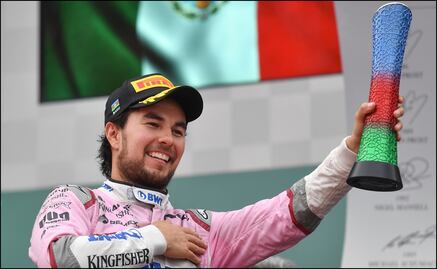 Pérez, el mexicano con más podios en la historia