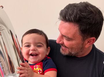 Julián Gil disfruta como abuelo mientras vuelve a convertirse en padre; "se está haciendo la tarea"