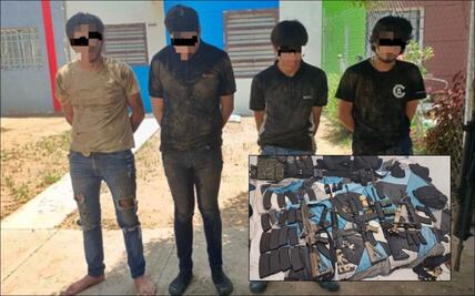 Rescatan a tres personas privadas de la libertad en Culiacán; hay cuatro detenidos