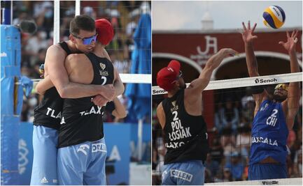 Los polacos Bartosz Losiak y Michael Bryl campeones varoniles en Volleyball World Beach Pro Tour Tlaxcala