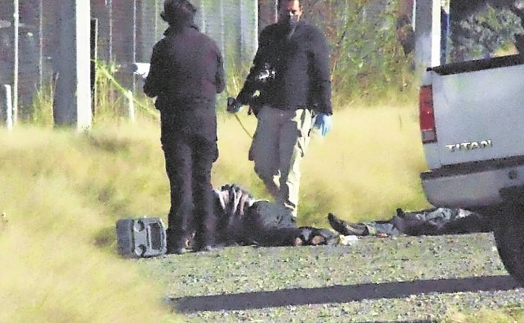 Pobladores hallaron tres cadáveres a un costado de la carretera federal 25 el pasado 14 de noviembre. Foto: Especial.