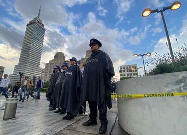 Hallan a hombre en situación vulnerable sin vida frente a Bellas Artes; activan protocolo forense