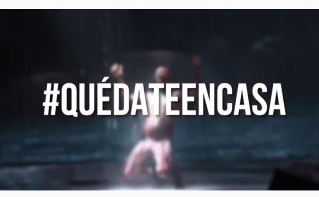 Lanzan campaña para que no salgan de casa. Foto: Captura