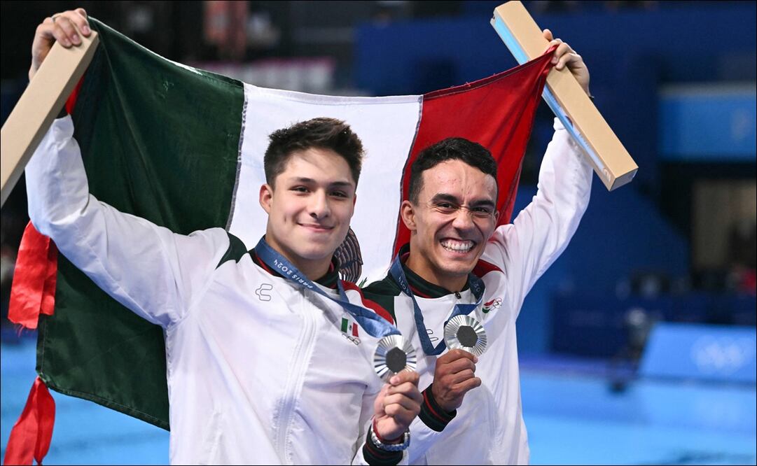 Osmar Olvera dice que la medalla de plata le sabe a oro / Foto: AFP