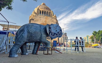 Alistan escenarios para la foto en el Monumento a la Revolución