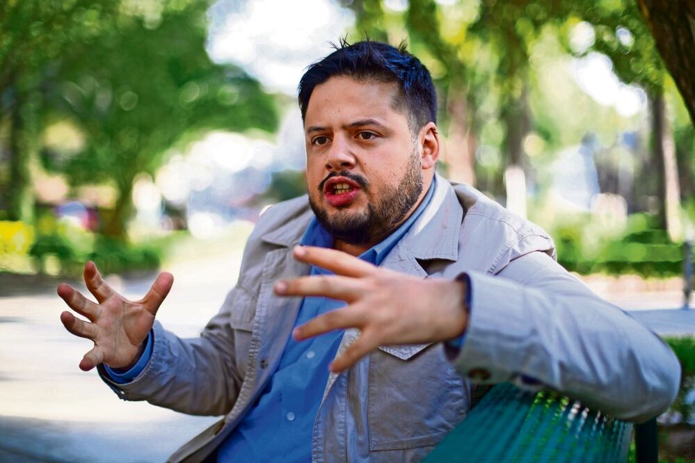 Sebastián Ramírez, presidente de Morena en la CDMX, dijo que todos los que quieran ayudar al movimiento en la capital son bienvenidos. Foto: Archivo / EL UNIVERSAL