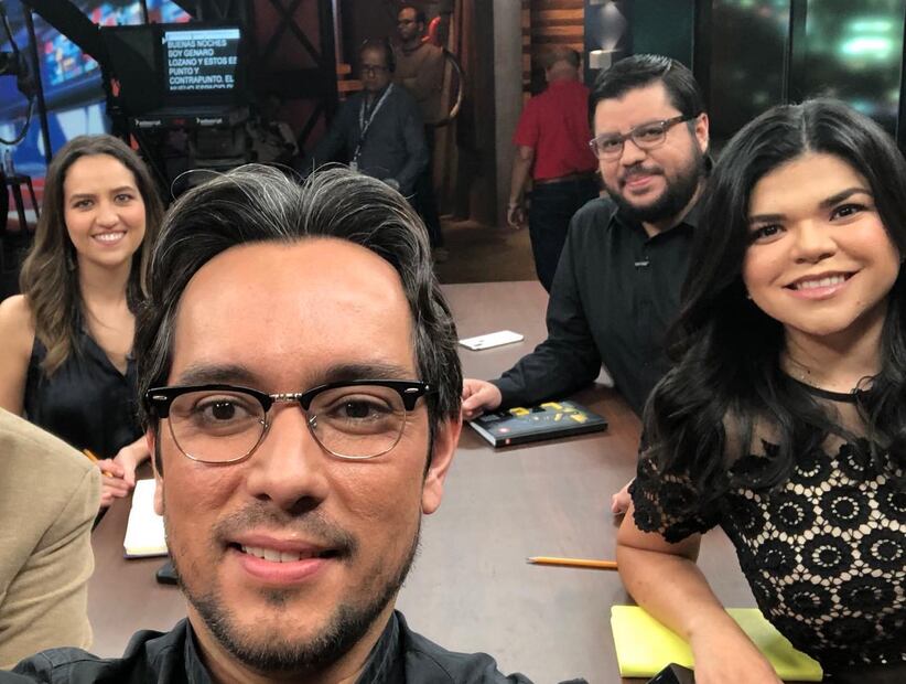 Alfredo Lecona y Genaro Lozano. Foto: Facebook Alfredo Lecona