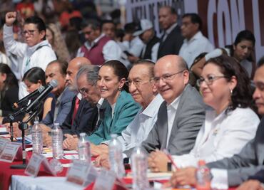 Sheinbaum se reúne con líderes sindicales; destaca avances de la 4T en materia laboral