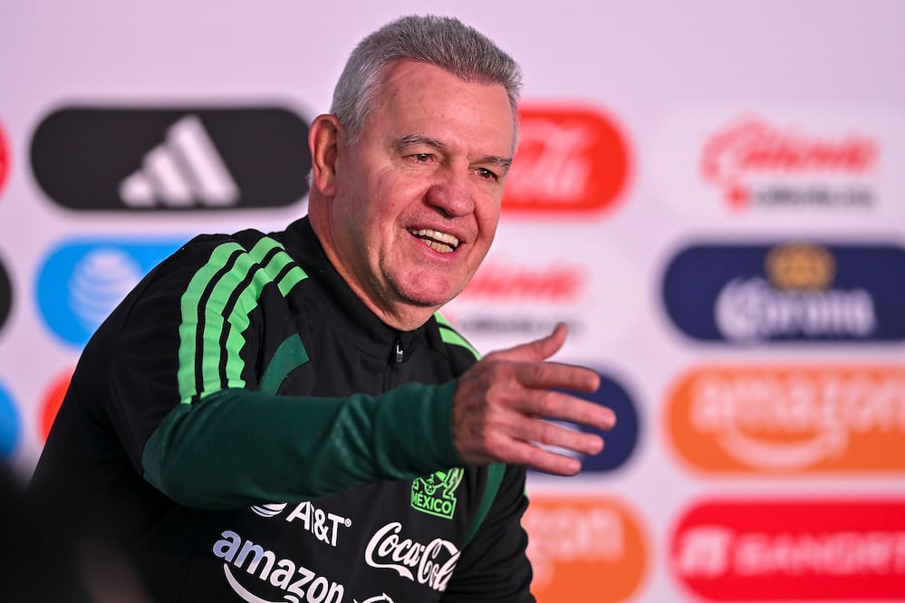Javier Aguirre en conferencia de prensa, previo al partido de preparación entre México y Portugal - Foto: Imago7
