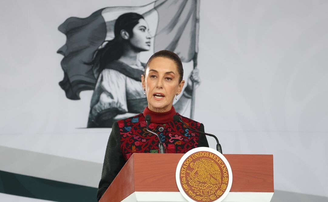 Al conmemorar el 114 Aniversario de la Revolución Mexicana, la presidenta de la República afirmó que México es un país libre. Foto: Carlos Mejia / EL UNIVERSAL