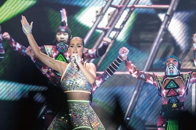 A Katy Perry no le dejaron leer a Potter