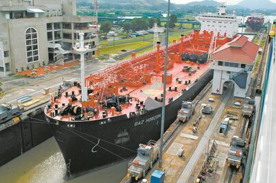 México reduce uso del Canal de Panamá