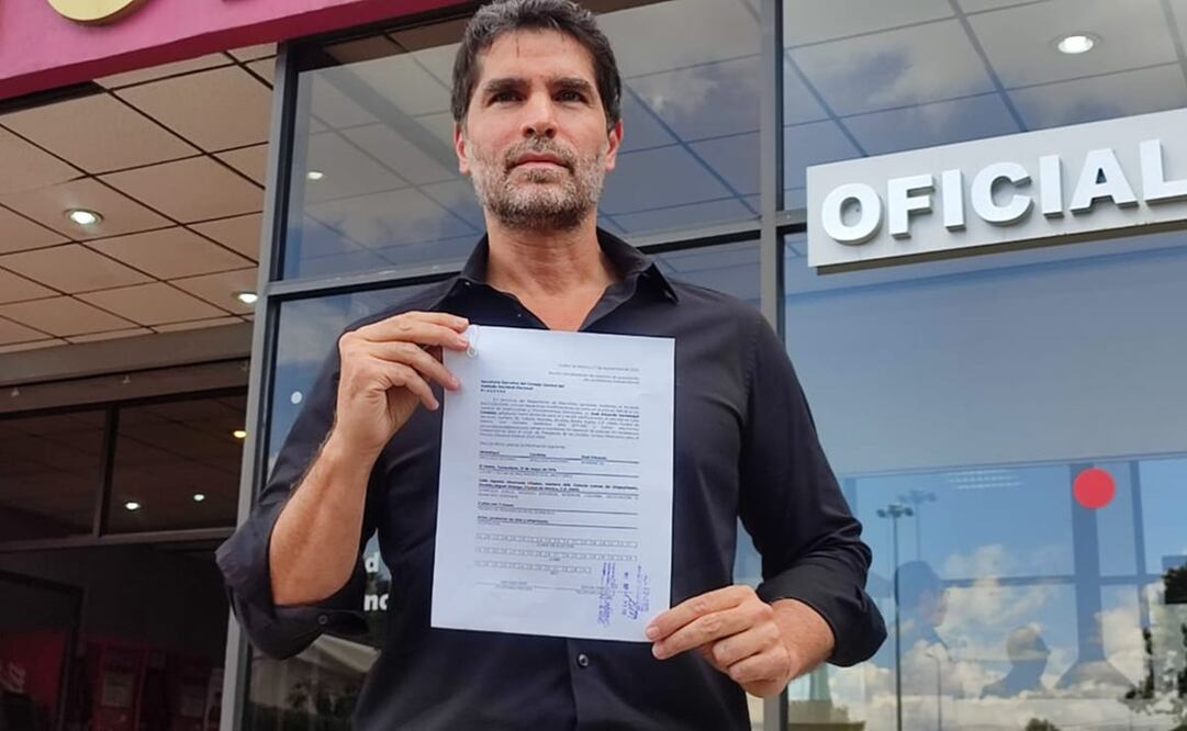 Productor y actor de cine, Eduardo Verástegui se presenta en el INE para buscar la candidatura independiente rumbo a la presidencia. Foto: Archivo/EL UNIVERSAL