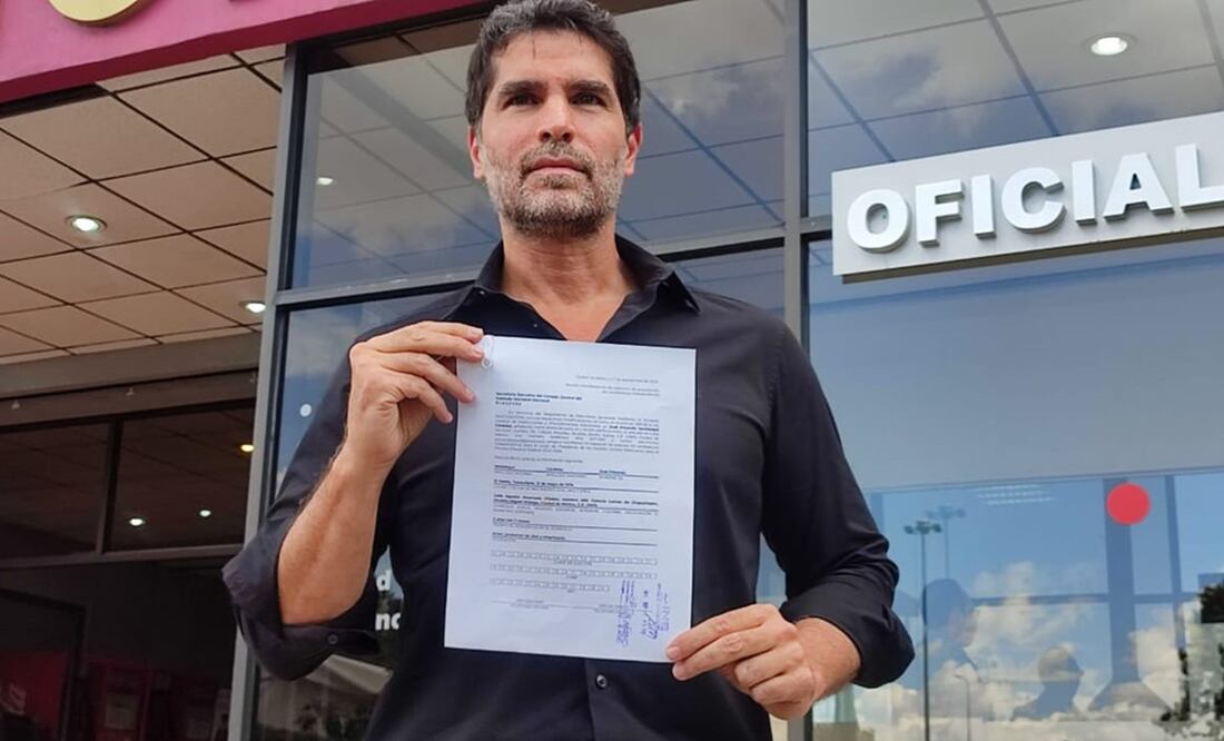 Productor y actor de cine, Eduardo Verástegui se presenta en el INE para buscar la candidatura independiente rumbo a la presidencia. Foto: Archivo/EL UNIVERSAL