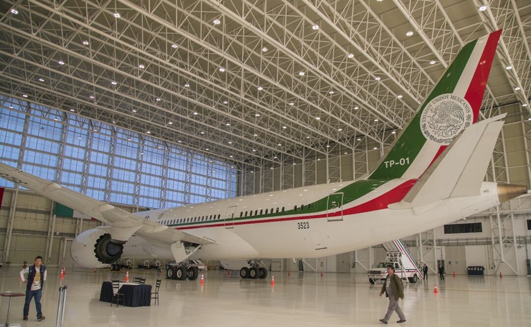 The Presidential plane is currently on sale - Photo: Yadin Xolalpa/EL UNIVERSAL