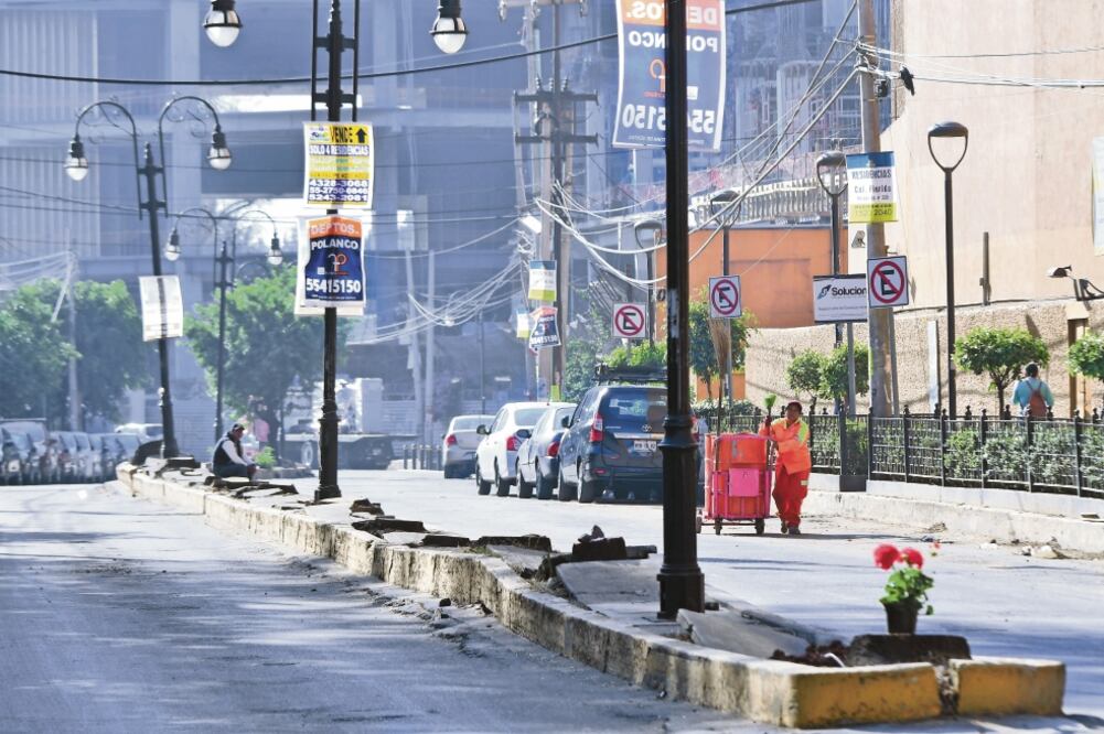 Dependencias capitalinas trabajan para conocer las peticiones de los vecinos y acordar los trabajos de mitigación a realizar en la zona, dijo la jefa de Gobierno. Foto: ARCHIVO EL UNIVERSAL