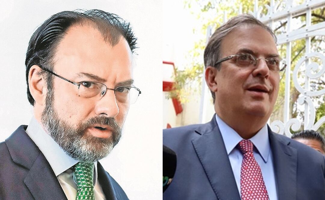 Luis Videgaray y Marcelo Ebrard