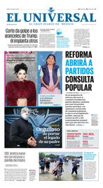 Portada impresa del 21 de febrero de 2026