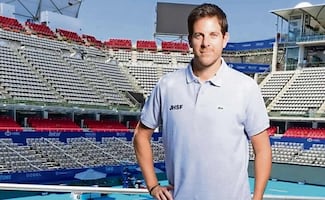 Juan Martín del Potro disfruta el Abierto de Acapulco como si estuviera en casa