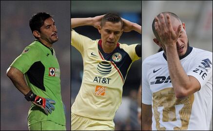 En debacle Cruz Azul, América y Pumas