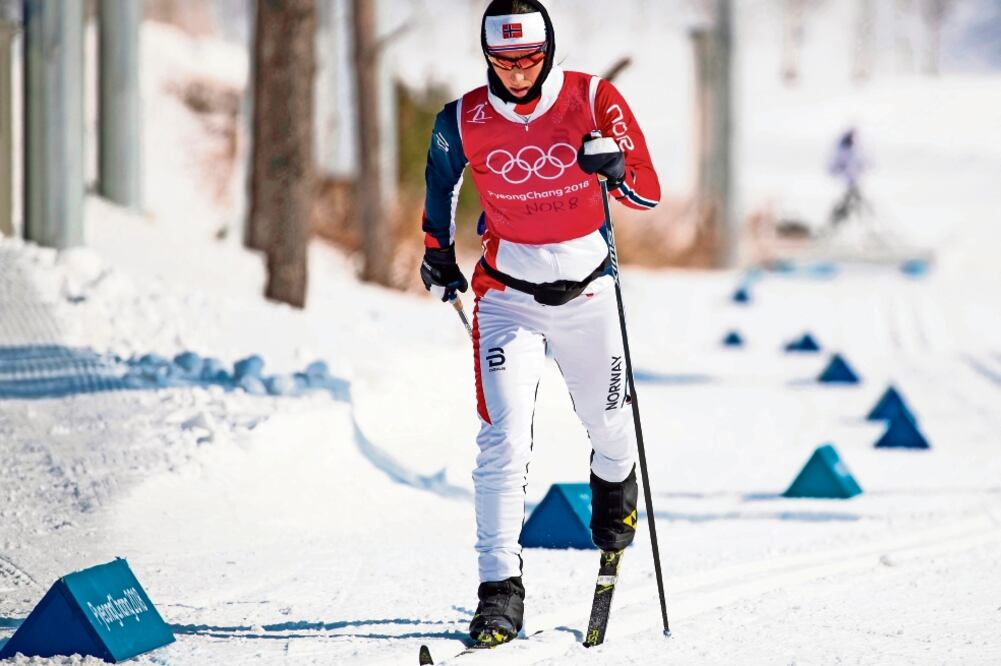 Björgen tiene seis oros, tres platas y un bronce en esquí de fondo. Foto: ODD ANDERSEN. AFP
