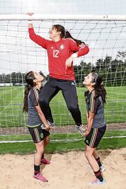 Miriam Aguirre, lista para atajar metralla