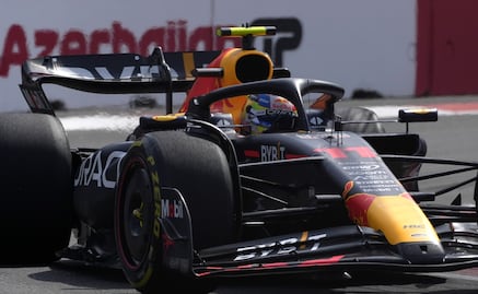 Checo Pérez se proclama campeón del Gran Premio de Azerbaiyán