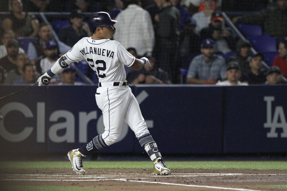 Carlos Mejía/El Universal. Christian Villanueva durante el juego ante los Dodgers de Los Ángeles
