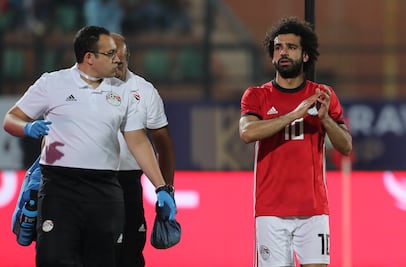Mohamed Salah abandona la concentración de Egipto