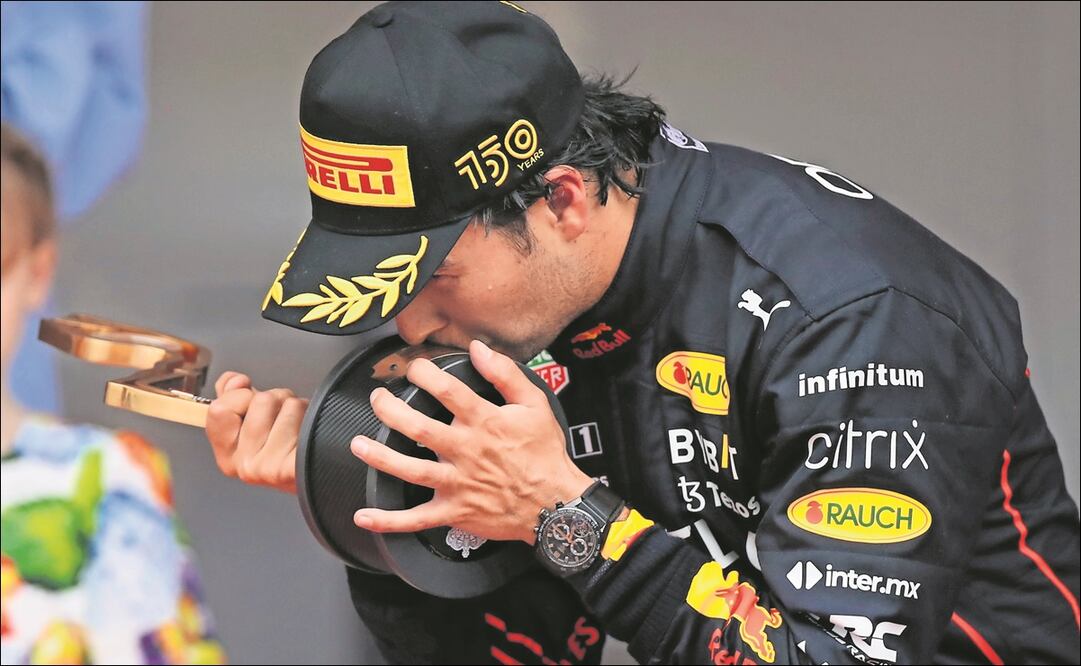 Checo Pérez ganó el GP de Mónaco 2022 - Foto: AP