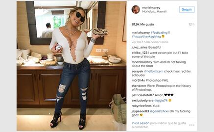 Se burlan de Mariah Carey por fallido retoque fotográfico