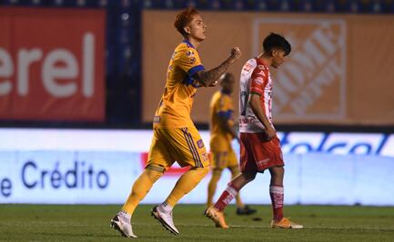 Tigres sufre y empata contra Necaxa previo a su viaje al Mundial de Clubes