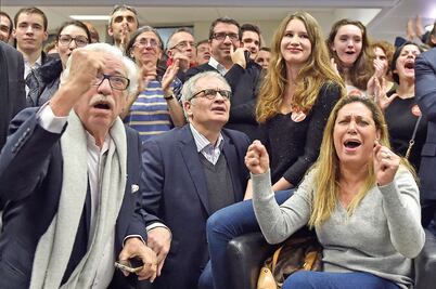 Frenan a la extrema derecha en Francia