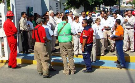 Realizan simulacro de incendio en Tamaulipas