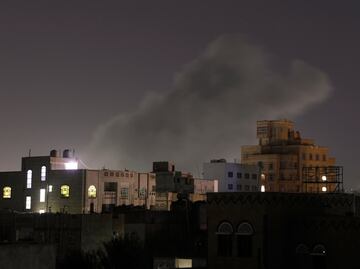 Reportan nuevos bombardeos de EU en la capital de Yemen; hay al menos tres muertos y cuatro heridos