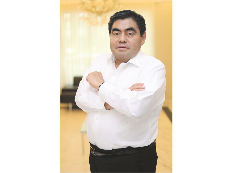 Luis Miguel Barbosa Huerta, gobernador de Puebla. Foto: ARCHIVO EL UNIVERSAL
