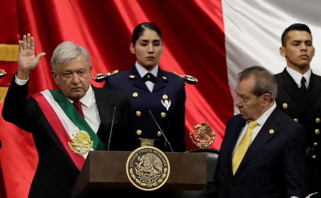 AMLO TOMA DE PROTESTA