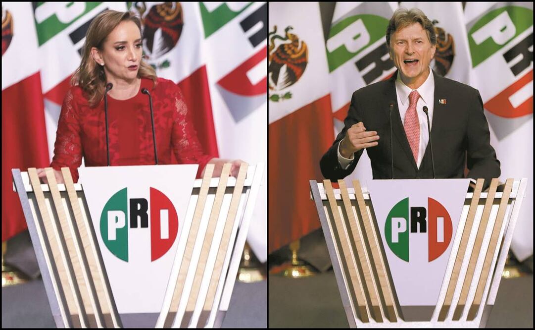 La senadora Claudia Ruiz Massieu criticó a su partido. Enrique de la Madrid sí aspira, pero en alianza. Fotos: Fernanda Rojas/ EL UNIVERSAL