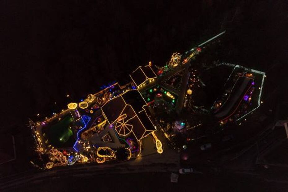 Esta casa alberga la mayor decoración navideña en Europa