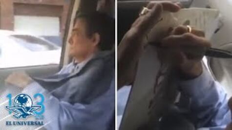 Conductor de Uber comparte video de José José