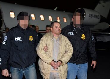 Avión donde viajaba “El Chapo” aterriza en Nueva York