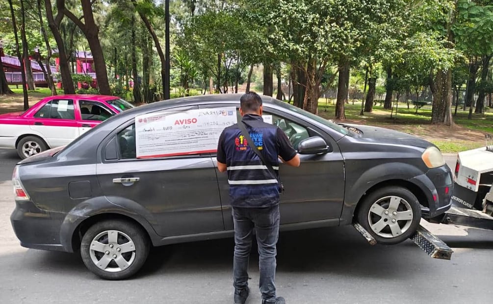 Fueron enfajillados 79 vehículos en 17 colonias, mientras que 37 unidades se retiraron físicamente de calles y banquetas. | Foto: Especial.