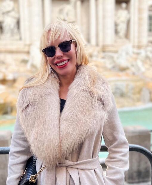 Ingrid Wagner en uno de sus viajes a Roma, Italia.
Foto: Instagram