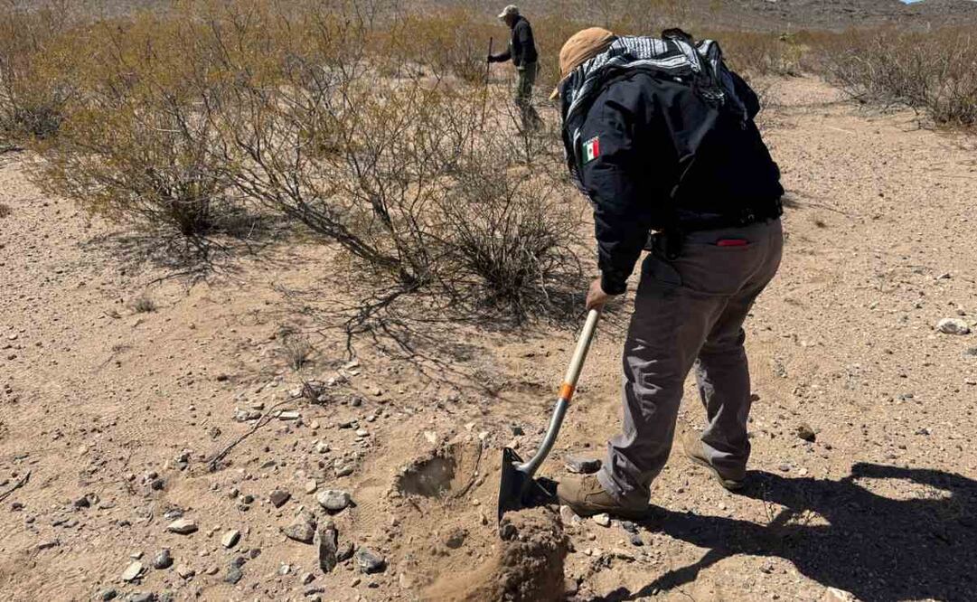 Concluyen inspecciones forenses en la zona de  “El Willy” en Chihuahua (14/03/2025). Foto: Especial