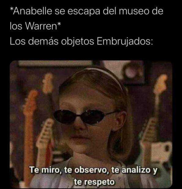 Twitter se llena de miedo con la "desaparición" de Annabelle