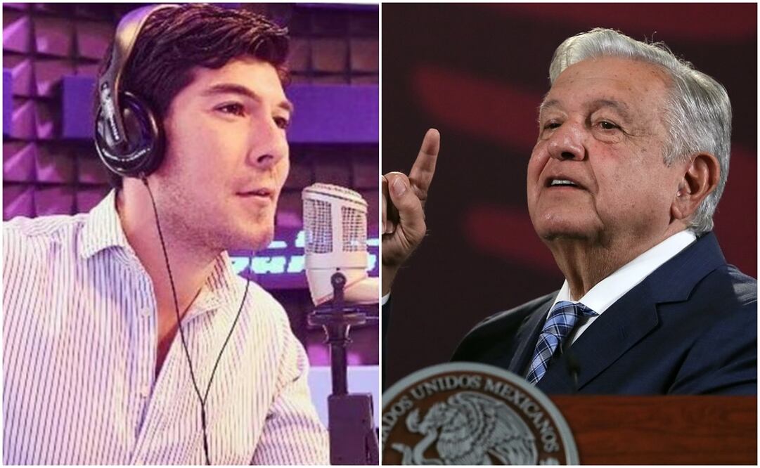 AMLO y Manuel López San Martín. Foto: Instagram @mlopezsanmartin_ / EFE