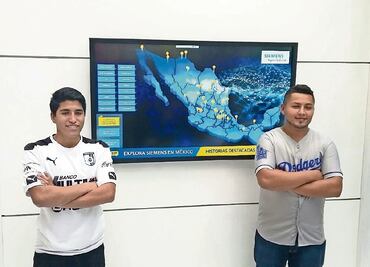 Mexicanos rinden fruto en programa de educación de Siemens