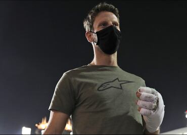 Romain Grosjean no correrá en Abu Dabi